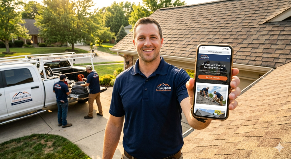 roofing website design
